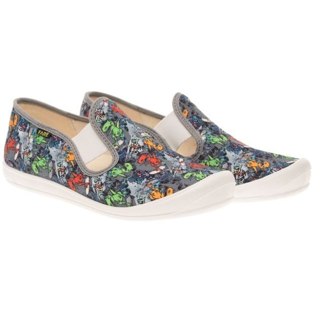 Chlapecké papuče na gumičku Fare - DINO