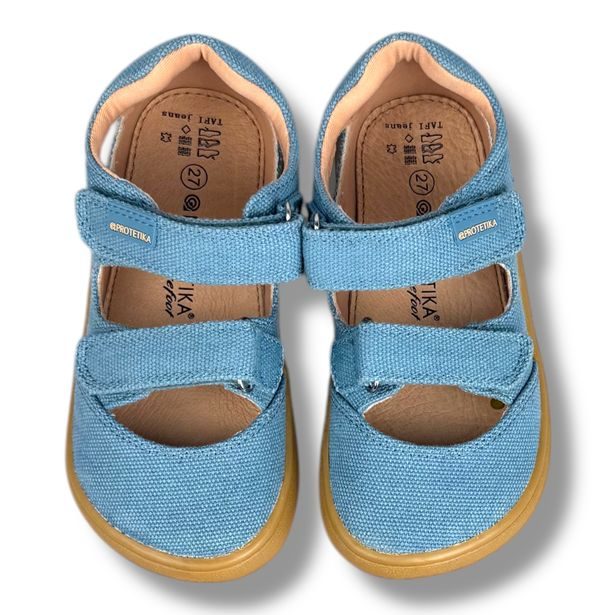 Dětská BAREFOOT letní obuv Protetika - Modré