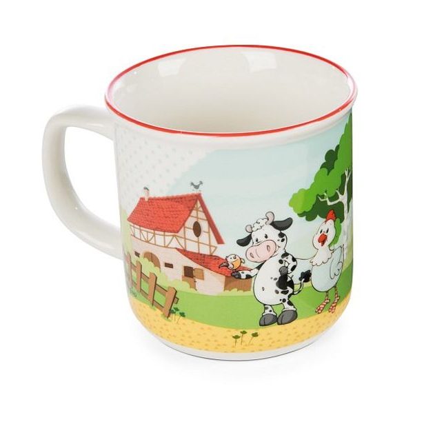 NICI NICI hrníček Farm Friends porcelán, 240ml, dárkové balení