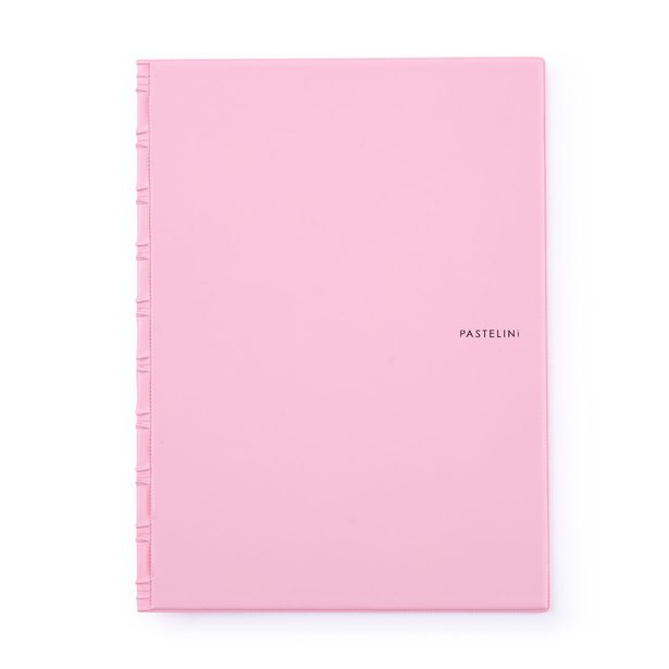 Sloha A4 SPORO boční kapsa PASTELINI růžová