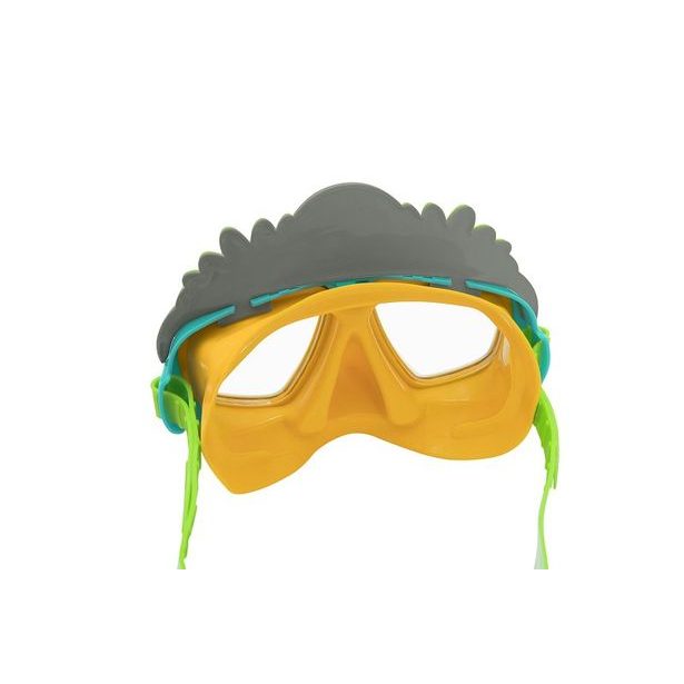 Šnorchlovací set LIL ANIMAL - brýle a šnorchl - mix 3 barvy (růžová, modrá, zelená)