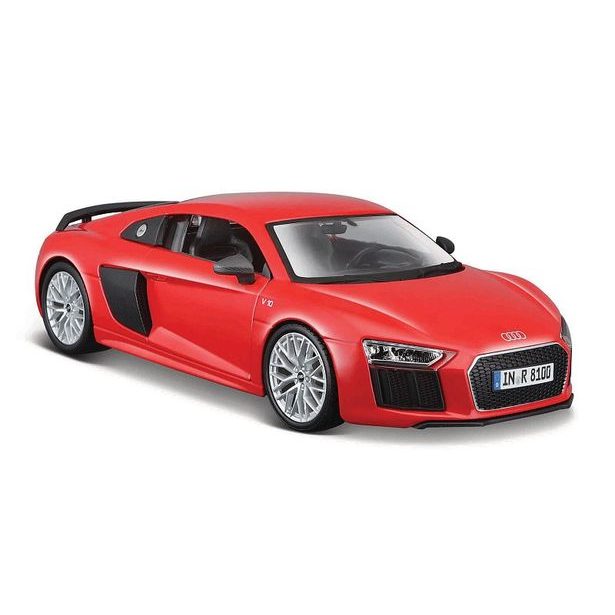 Maisto Maisto - Audi R8 V10 Plus, červená, 1:24