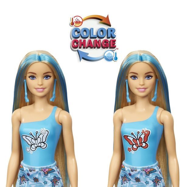 BRB COLOR REVEAL BARBIE DIVOKÉ VZORY ASST