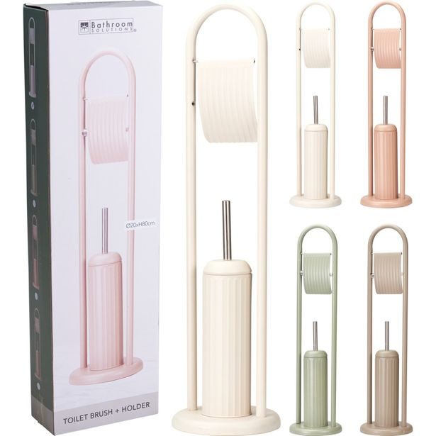BATHROOM SOLUTIONS WC sada ve stojanu 80 cm bílá KO-106000290bila