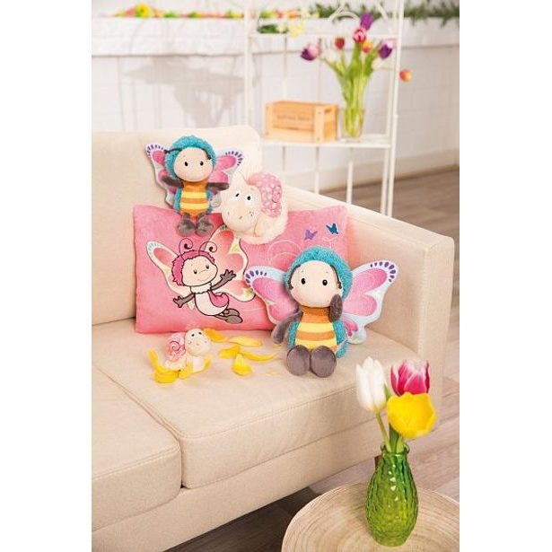 NICI NICI plyš Motýl 25 cm, modrý
