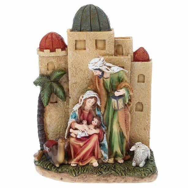 HOMESTYLING Betlém Vánoční dekorace 21 cm KO-AAA756750budo
