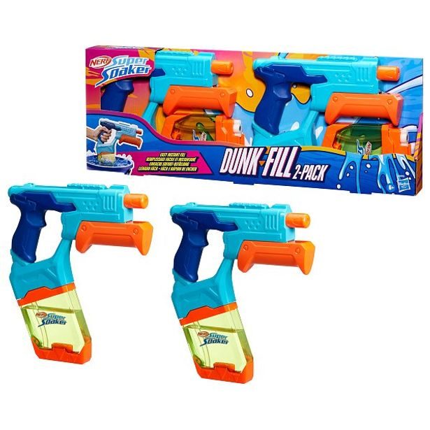 HASBRO - Nerf HASBRO - Nerf Super Soaker Dunk FILL duopack