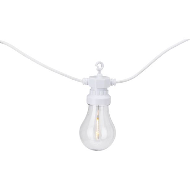 PROGARDEN Světelný řetěz LED PARTY 20 žárovek bílý KO-LE2200270