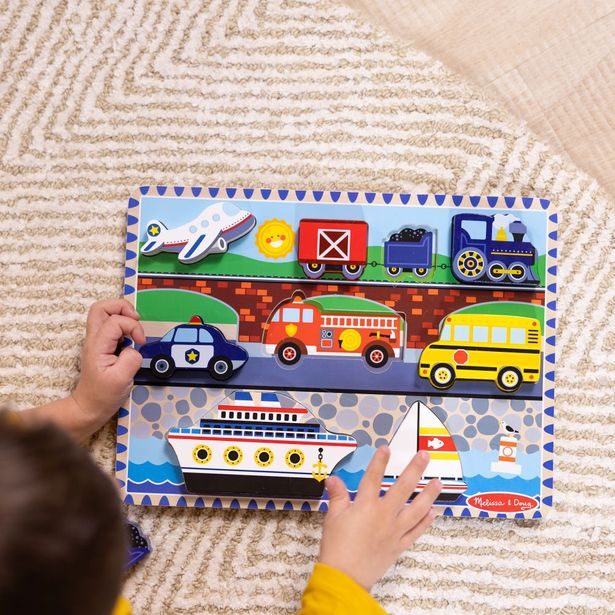 MELISSA & DOUG PUZZLE SE ZVUKOVÝMI EFEKTY