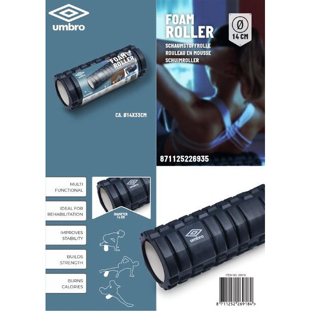 UMBRO Masážní válec Foam Roller UMBRO 33 x 14 cm ED-226935