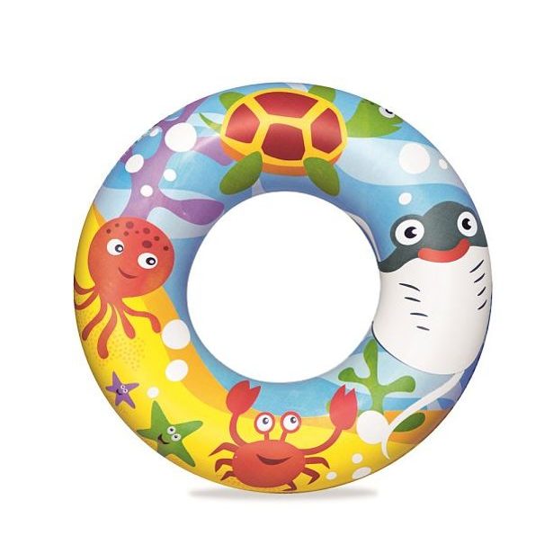 Nafukovací SET - bazén 112cm, plavací kruh 51cm, míč 41x15cm