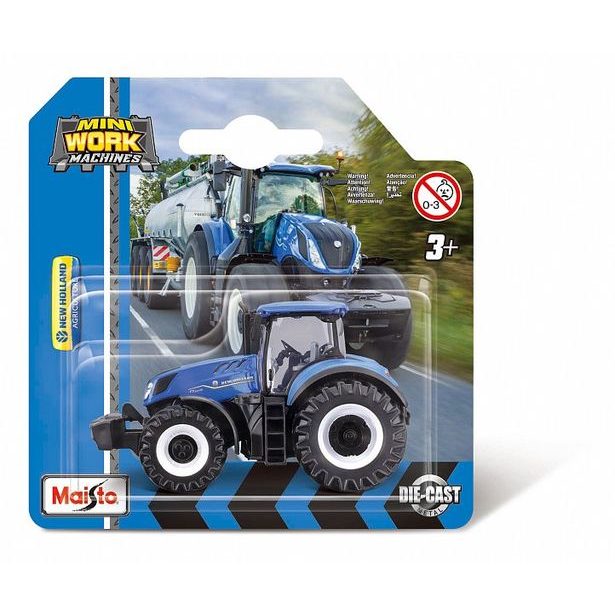 Maisto M. Mini Work Machines Tractors 3´´, assort, blister