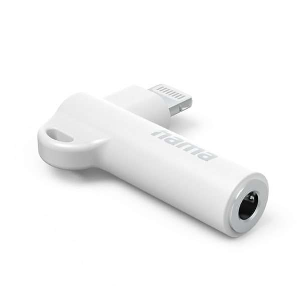 Hama MFi audio adaptér Lightning na jack 3,5 mm pro Apple, aktivní, kompaktní