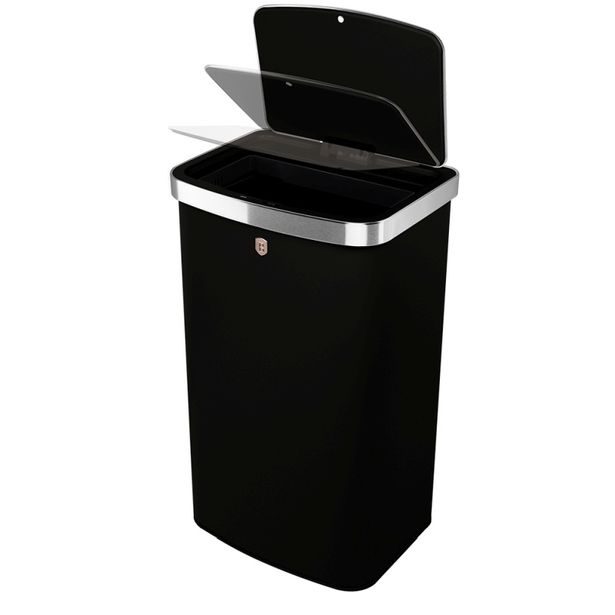 BERLINGERHAUS Koš odpadkový se senzorovým otvíráním 60 l Black Rose Collection BH-9796