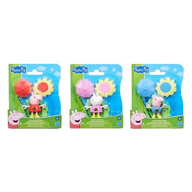 HASBRO - Peppa Pig HASBRO - Prasátko Peppa Pig zábava v louži a blátě, figurka assort