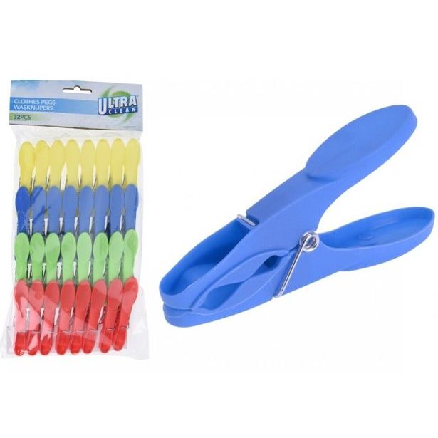 EXCELLENT HOUSEWARE Kolíčky na prádlo sada 32 ks KO-WK1100050