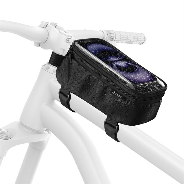 Hama cyklo pouzdro na rám kola, průhledná přihrádka na telefon