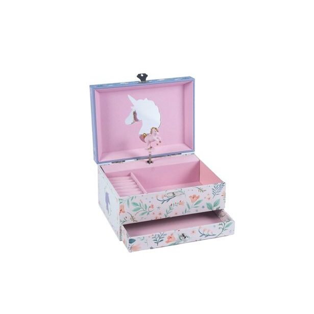 PLEJO hudební hrací skříňka jednorožec