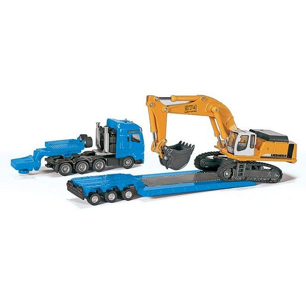 SIKU Super - Těžký náklad s podvalníkem, měřítko 1:87