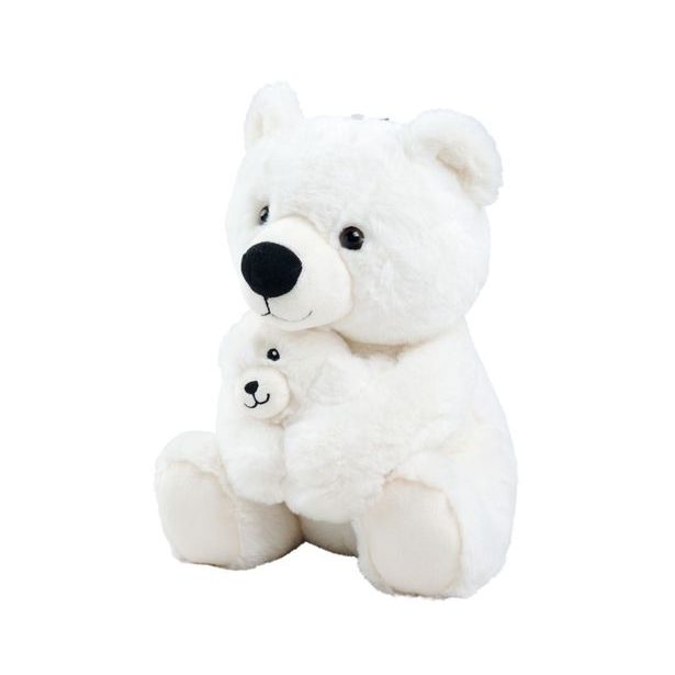 Panda, Koala, Tygr, Lední medvěď plyšový sedící 28 cm, 4 druhy