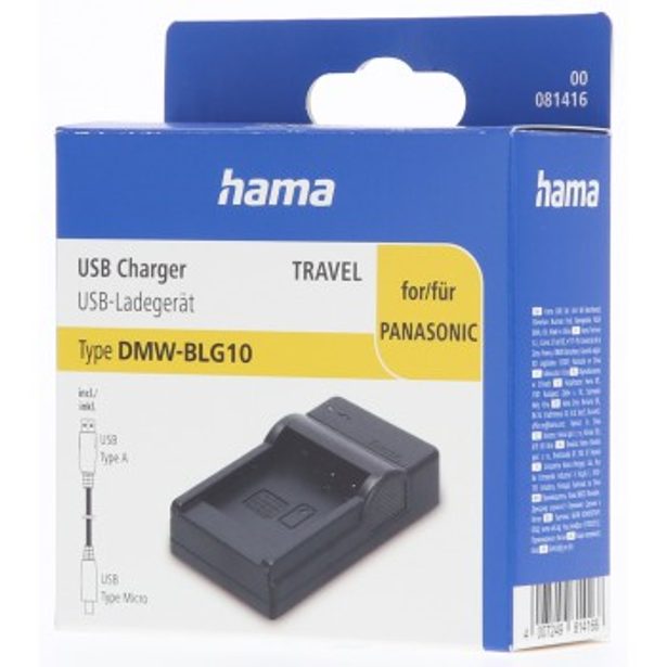 Hama USB foto nabíječka pro Panasonic DMW-BLG10