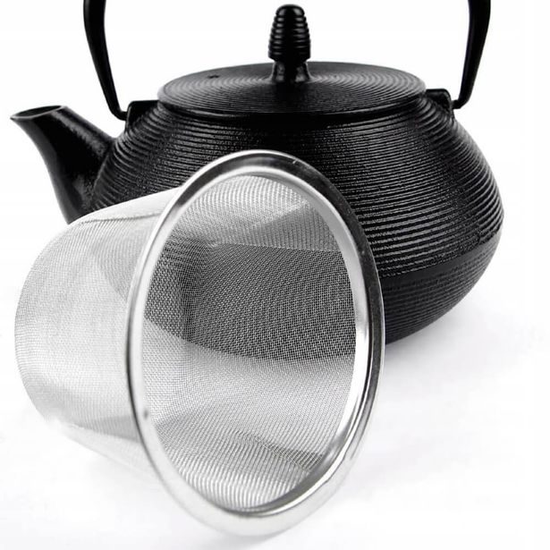 HIT Konvice na čaj litinová Sakura 0,8 l černá HT-22170637