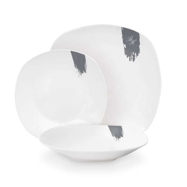 BERLINGERHAUS Jídelní sada talířů porcelánová 18 ks BH-10204