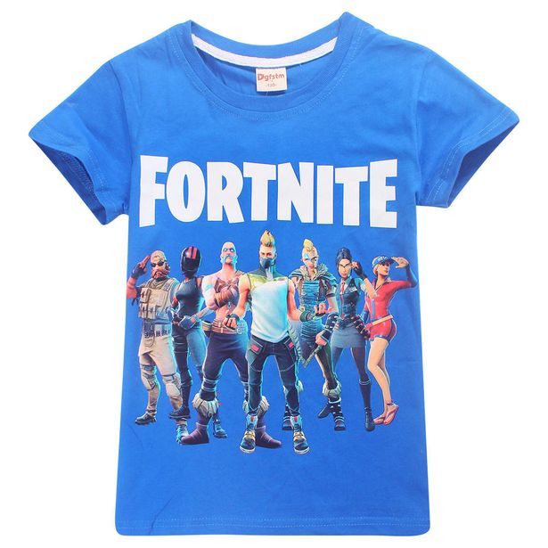 Bavlněné triko FORTNITE modré