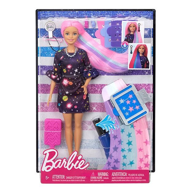 BRB BARBIE S ŽUŽU VLASY BĚLOŠKA