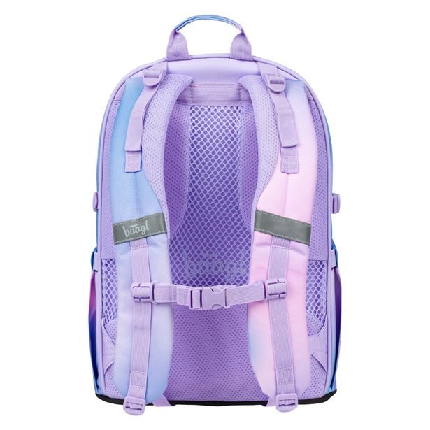 BAAGL SET 5 Core Sky: batoh, penál, sáček, ledvinka, obal na notebook