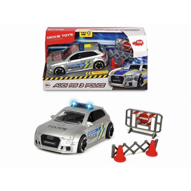 Audi RS3 policie, česká verze