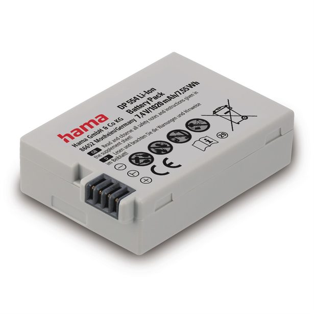 Hama fotoakumulátor typ Canon LP-E8, Li-Ion 7,4 V/1020 mAh