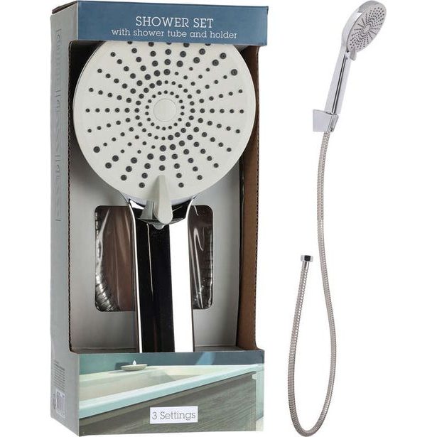 EXCELLENT HOUSEWARE Sprchová hlavice a hadice s držákem 3 funkce KO-CF6000100