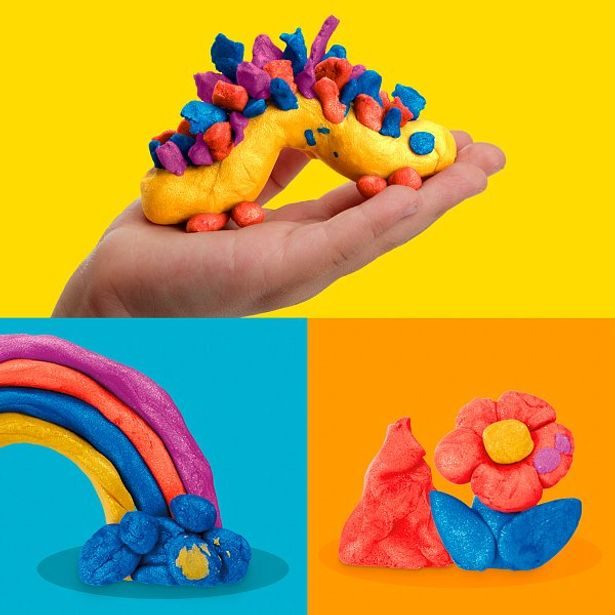 HASBRO - Play-Doh HASBRO - Play-Doh 4ks kelímků metalické barvy