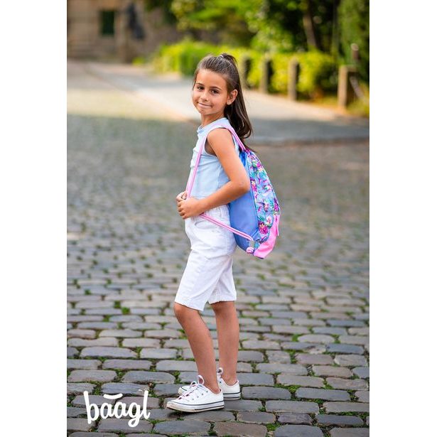 BAAGL SET 3 Airy Kolibřík: aktovka, penál, sáček