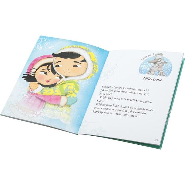 Anouk a zářicí perla - kniha Baagl