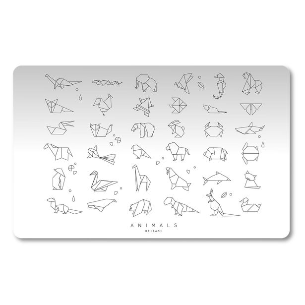 Podložka na stůl PP 60x45cm Origami animals