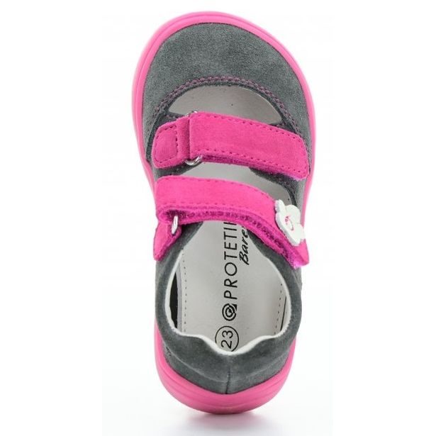 Dětská BAREFOOT letní obuv Protetika - Tery FUXIA