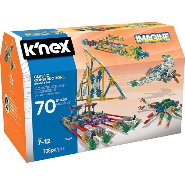 K´NEX Stavebnice 70 modelů, 705 dílků