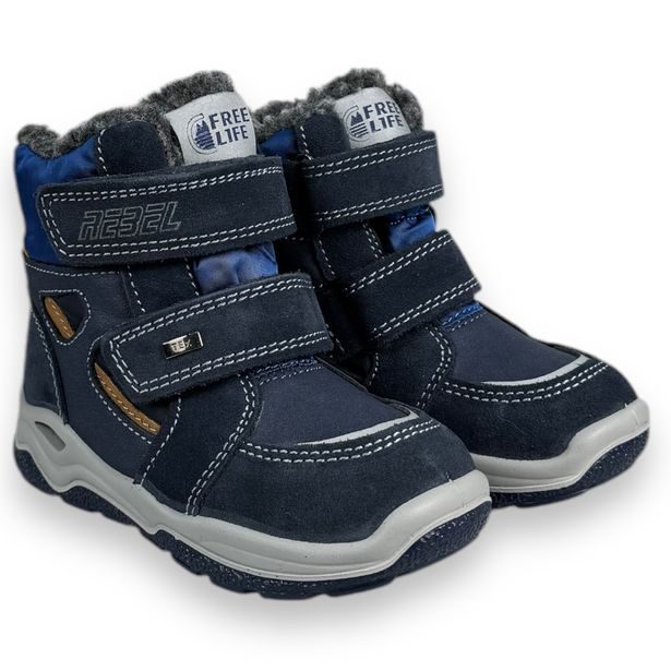 Dětské zimní boty s membránou IMAC - tmavě modré