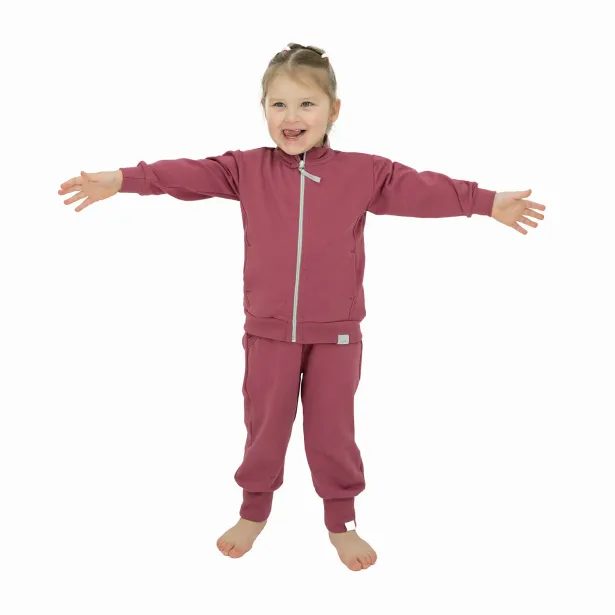 ESITO Mikina na zip EasyFit Magenta - růžová