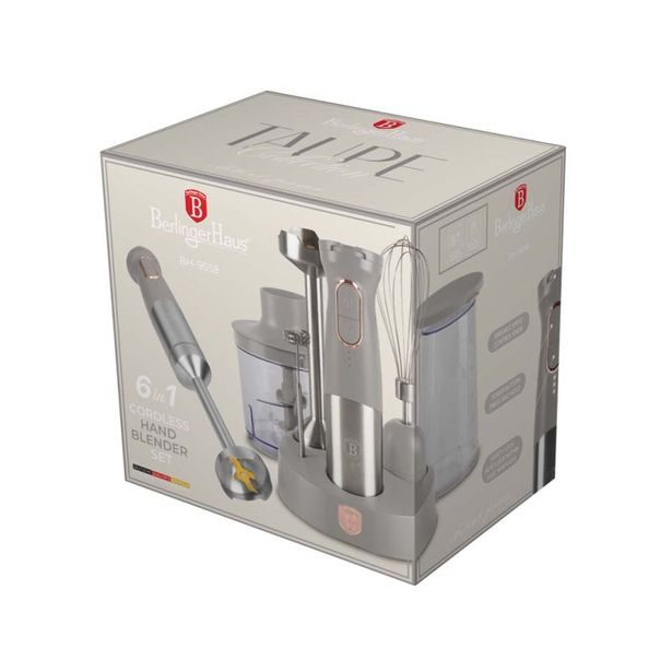 BERLINGERHAUS Tyčový mixér akumulátorový 200W Taupe Collection BH-9558