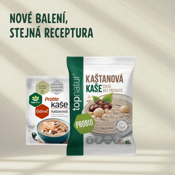 TOPNATUR PROBIO kaše kaštanová 60g
