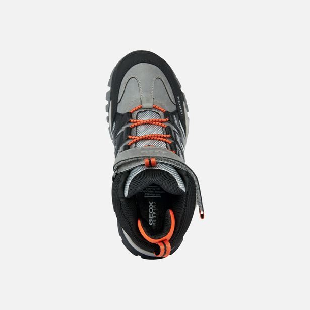 Šedé chlapecké tenisky Geox Montrack B ABX