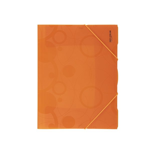Sloha PP s gumou A4 NEO COLORI oranžová