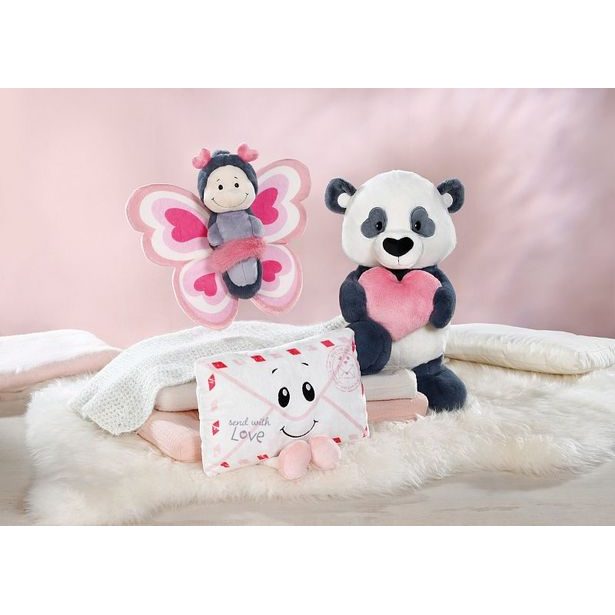 NICI NICI plyš Motýlek Love 21cm, v dárkové krabičce