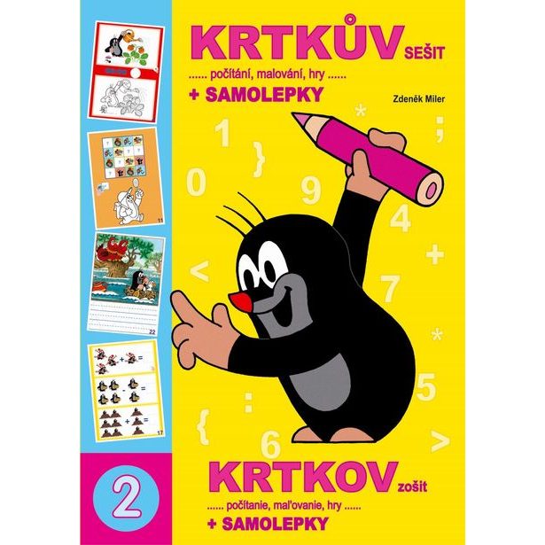 Activity book A4 - Krtův sešit