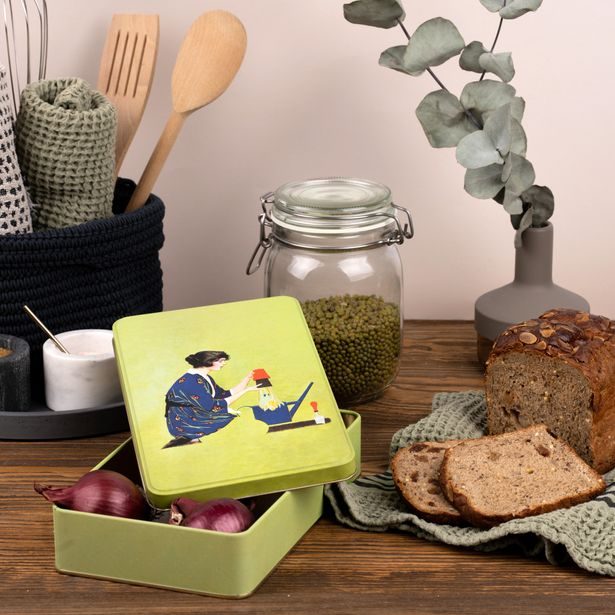 Plechová dóza Zahradnice - Kateřina Winterová collection Baagl