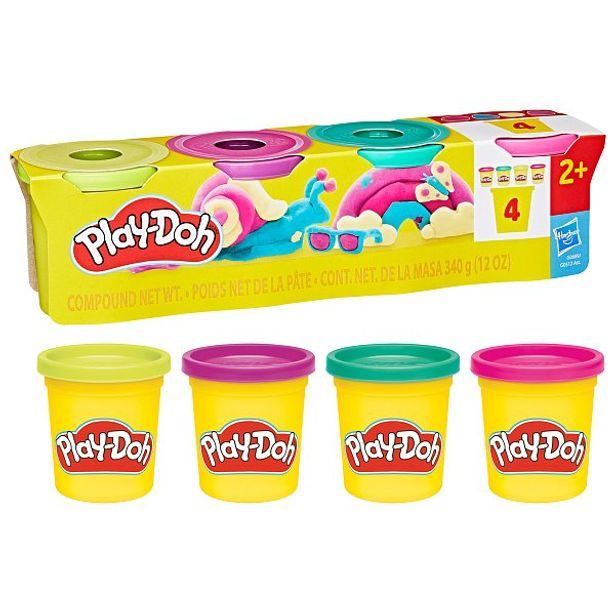 HASBRO - Play-Doh HASBRO - Play-Doh 4ks kelímků 4 x 85g