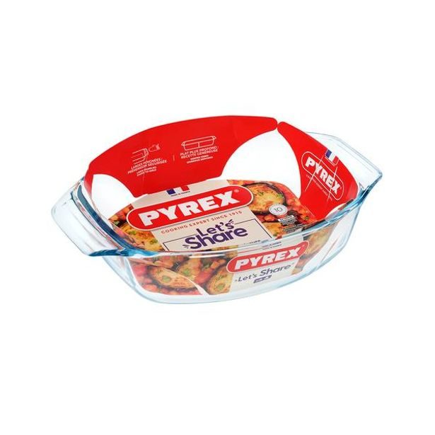 Pyrex MÍSA OVÁLNÁ ZAPÉKACÍ PYREX 30X21CM, BOROS.SKLO